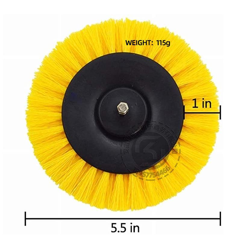 Electric Drill Cleaning Brush Set: Multi-Purpose Floor Polishing Discs and Scrubbing Heads