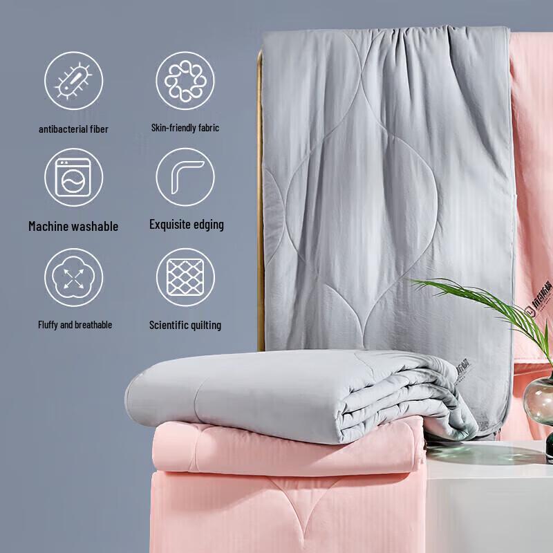 Qiaoxiuyyao Washable Anti-Mite Summer Cooling Quilt