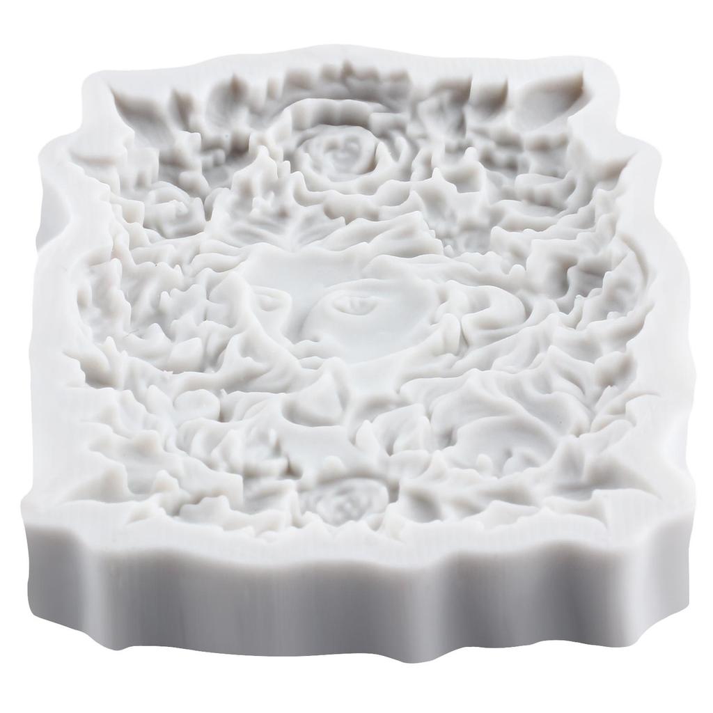 Flower Lady Silicone Mold Goddess Fondant Molds Cake Decorating Tools Theme Cake Dessert Decorated Chocolate Candy Mold