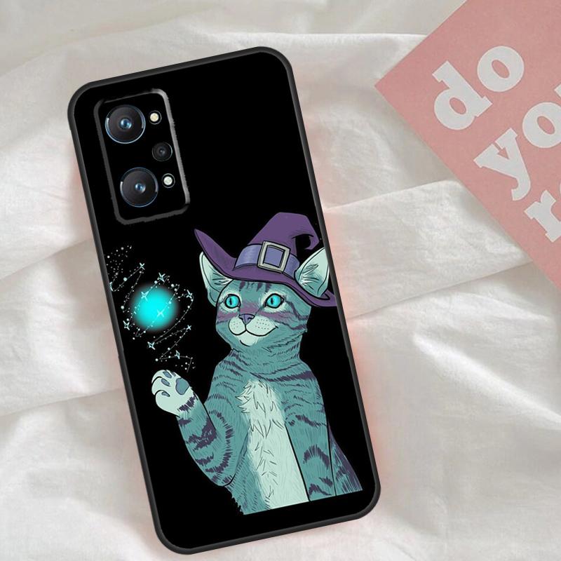 Magic cat The Witches Case For Realme C53 C55 C33 C63 C61 C51 C65 C67 C71 C75 11 12 13 14 Pro Plus GT6 GT7 15 Pro