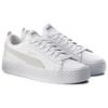 PUMA Smash Platform Low White Womens 366487-06