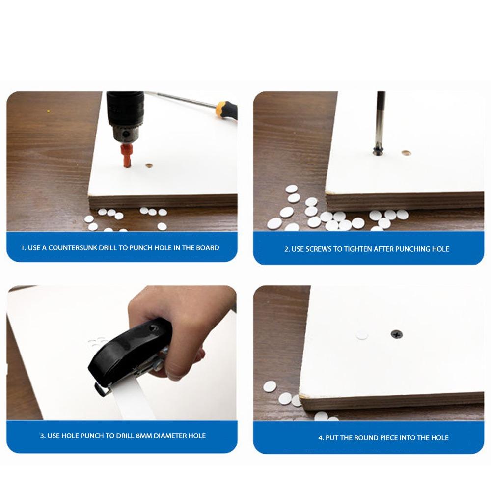 Portable Design Single Hole Punch Heavy Duty Hole Puncher For Plastic Cardboard