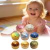 Squishy Boulette 1 Pièce Bun Vapeur Pailleté Pincer Musique Simulation Forme de Pains Vapeur Mignon Et Amusant Soulager le Stress Écraser Boulettes
