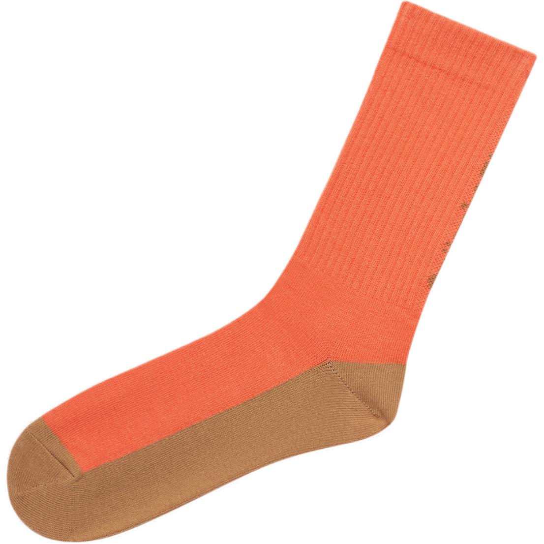 Onitsuka Tiger Crew Socks Unisex 1 Pack Orange 3183A904-800 M