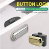 Push Lock Easy Install Keyless Drawer Lock Plastic & Metal Push Button Latches Simple Installation for Home Drawers