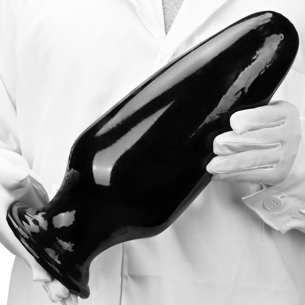 30.5*11.5cm Giant Dilator Anal Plug Dildo Masturbator Fisting Big Dick Black Penis Sex Toy Slave Femdom PVC