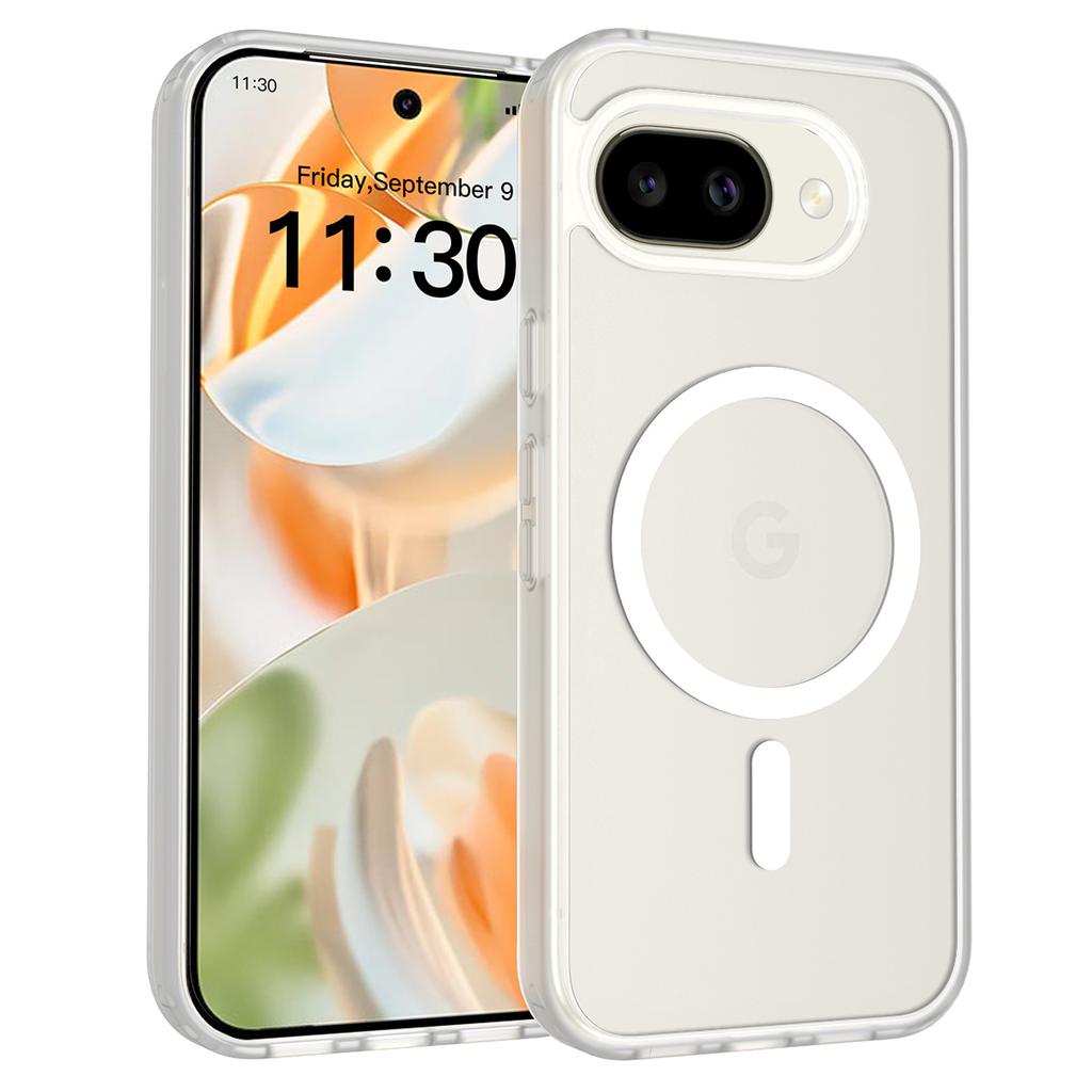 Business Translucent For Magsafe Case For Google Pixel 10 9 Pro XL 10A 9A Shockproof Wireless Charge Matte Magnetic Hard Cover