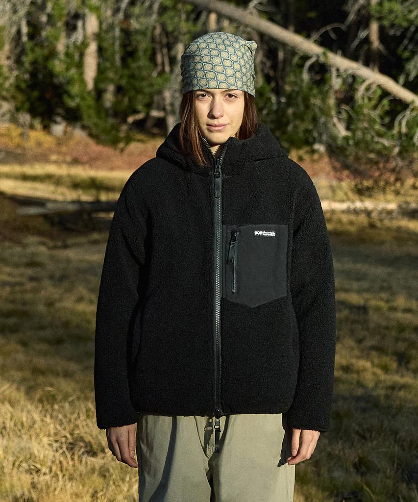 Fluke Glacier Reversible Fleece Jacket Black Fpj223
