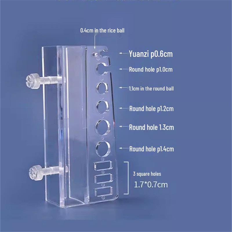 Acrylic Stand and Storage Rack for Aquatic Plant Tools and Inlet/Outlet Organizer.