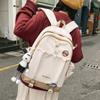 Japanese Niche Design Original High School Student Schoolbag Female Simple Junior High School Student Backpack Large Capacity Backpack