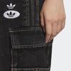 adidas Originals Women's RAC DENIM SKIRT Black Washed Denim Women JX6864