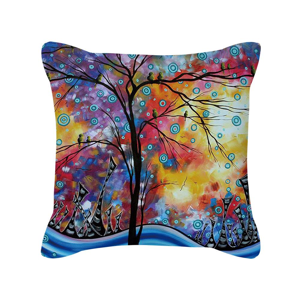 Nordischer Ins Schlichter Stil Kissenbezug Van Gogh Ölgemälde Aquarelldruck Kissenbezug Neues Zuhause