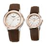 [RENOMA Watch] RENOMA Watch Women's Square Leather Band Watch Rose Gold Red RE540