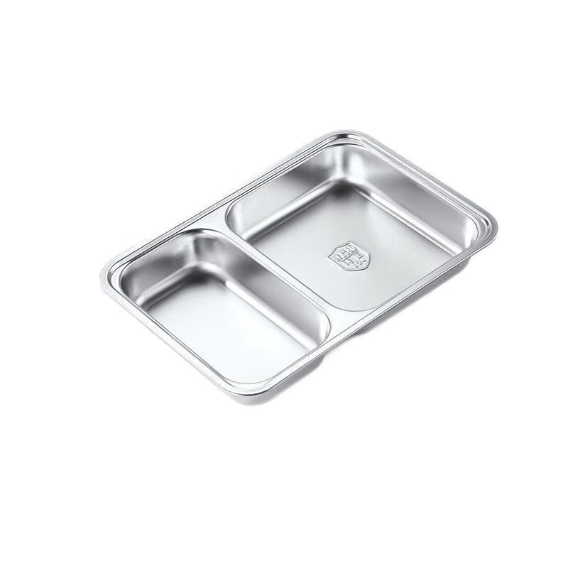 304 Stainless Steel Divided Lunch Tray