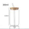 Korean Style Transparent Creative Cola Glass Cup, Juice & Drink Cup - Internet Celebrity Design