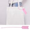 100Pcs 195mm Disposable Cable   Anti Theft Self Locking Tie for Clothes Suitcase Shoes Bag Label  (White )