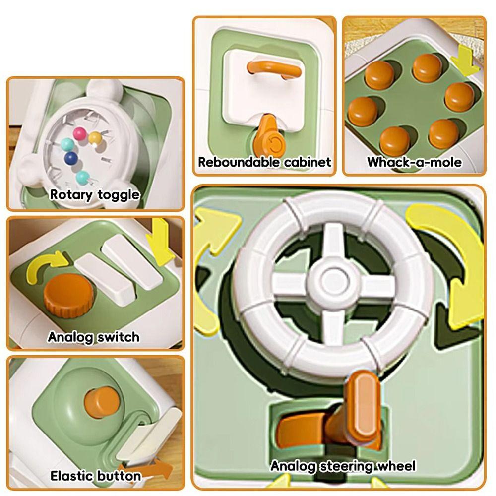Fine Motor Toy Practice Skills Drawer Cube Drawer Switches 6 IN 1 Educational Toy  Boys Girls