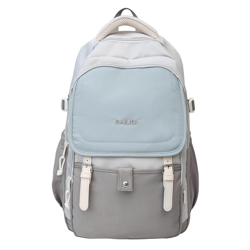 

Студенческая сумка женский рюкзак для школьников младших классов дорожный рюкзак светло-серый