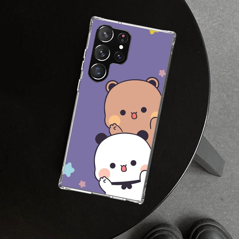 Bubu Dudu Kreslený Roztomilý Kryt na Telefon pro Samsung Galaxy S26 S25 Edge S24 S23 Ultra S22 Plus S21 FE S20 + Umělecký Personalizovaný Funda