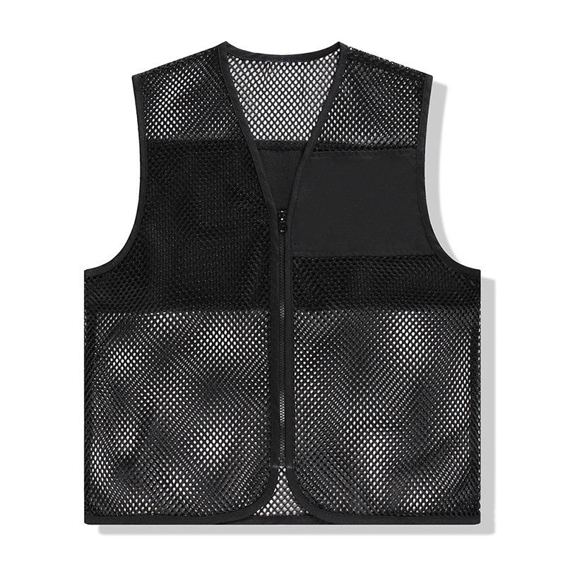 Custom Breathable Mesh Volunteer Vest with Logo