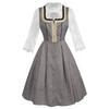 Oktoberfest Dress German Traditional Bavarian Costume Lace Corset Halloween Cosplay Party Women