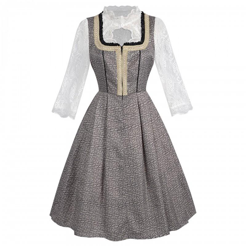 Oktoberfest Dress German Traditional Bavarian Costume Lace Corset Halloween Cosplay Party Women