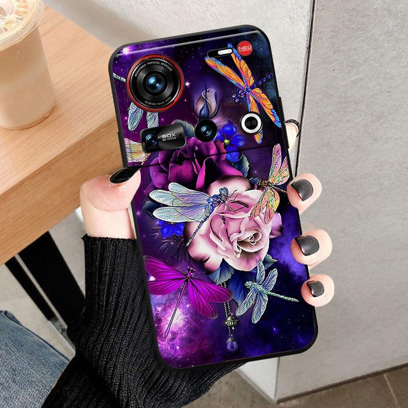 For ZTE Nubia Z70S Ultra 5G Case Luxury Soft TPU Silicone Back Cover For Nubia Z70 Ultra Protective Shells Z70 S Z70Ultra Fundas