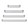 Aluminum Slide Check Rack with Pen Slot And Receipt Holder Spikes Sliding Inspection Rack Bills Ticket Orders Organizer for Restaurants Offices Cafes