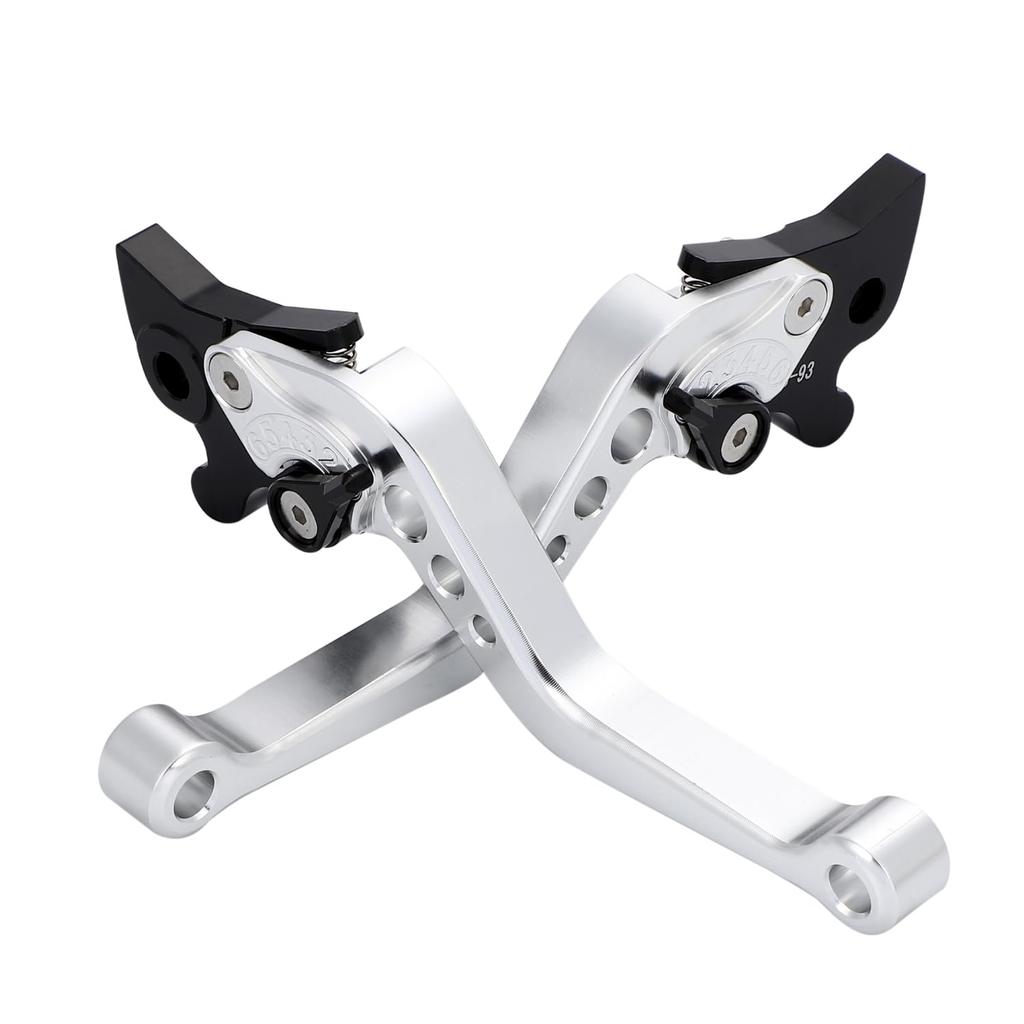 nakira Brake Clutch Lever Set Majesty S Cygnus X SR BW'S R SMAX (Silver)