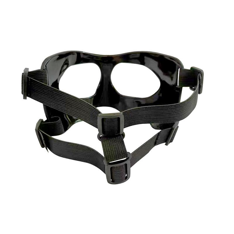 Football Basketball Nose Guard Face Mask Black Adult Mens Sports Protective Gear Game Collision Prop Stage Performance Accessory