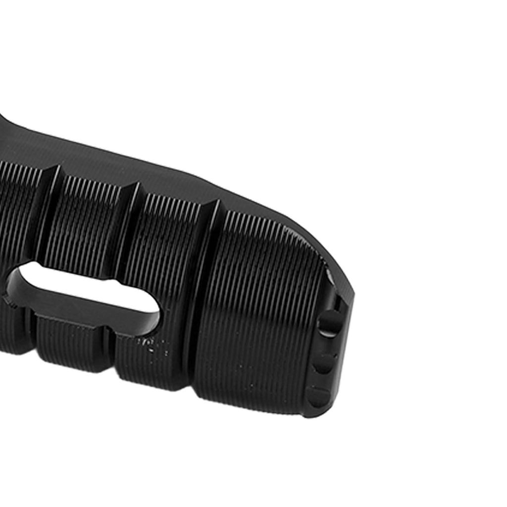 2pcs Motorcycle Front Footpeg Footrest T6063 Aluminum Alloy Anti Slip Rustproof Replacement for GPR125 APR150