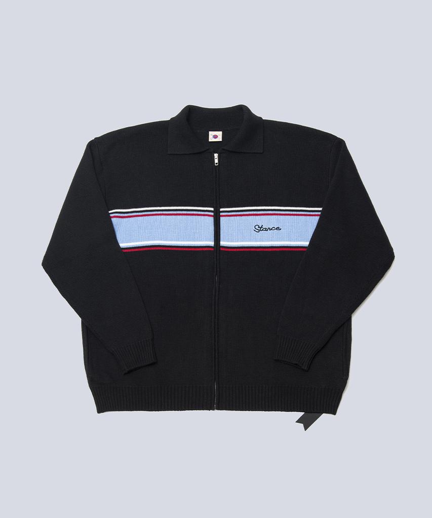 Seutenseuseoul Horizon Zip-Up Knit (Black)