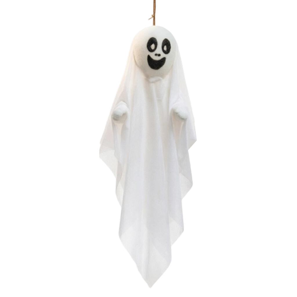 Halloween Hanging Ghost Decoration Indoor Outdoor Hanging Scary Ghost Prop for Party Haunted House Halloween Festival Decoration