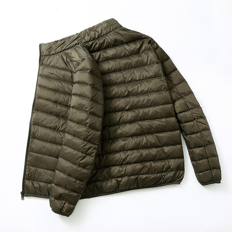 Men's Winter Stand Collar Cotton Padded Jacket - Lightweight & Warm