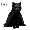 Comfortable Pet Halloween Suit Black Bat Cat Masque And Cloak Costume, Funny Wings Cape Outfits, Cute Puppy Dress Up Accessory for Cosplay,