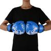 1 Pair Boxing Gloves Sanda Boxglove Kenpo Training Practicing Equipments for Adult Childrenblue
