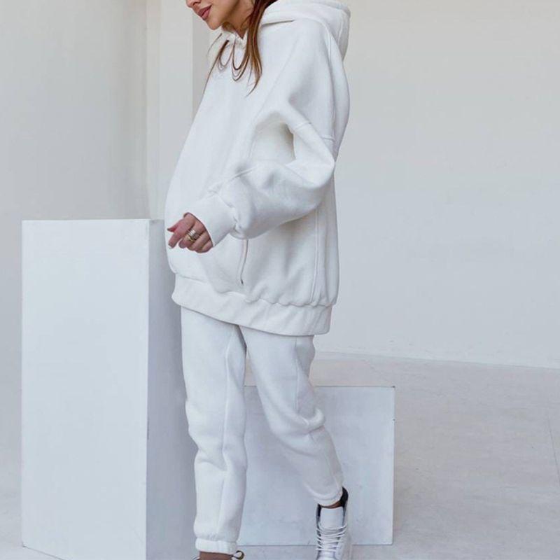 

Спортивные костюмы оверсайз в стиле кэжуал для женщин Спортивный костюм оверсайз в стиле кэжуал для женщин white S