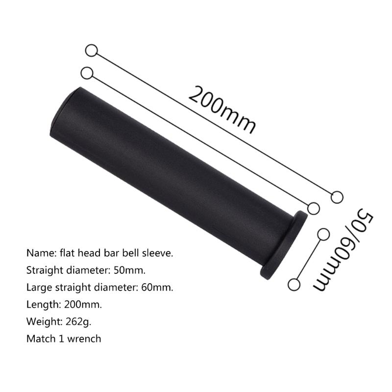 1 Pair Workout Gym Strength Training Weight Plate Posts Convert with Wrench