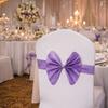 Soft Chair Sashes Band Wedding Chair Ribbon  For Wedding Party Hotel Banquet Event Decoration