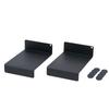 Kikutani Small Monitor Speaker Stand MO-SPS-Z Black