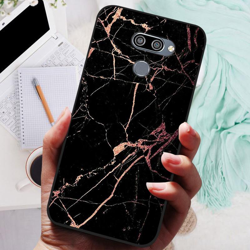 for LG K50 Q60 Case K 50  Soft TPU Silicone Phone Covers for LG Q60 LGK50 K 50 LGQ60 Case Bumper  Q 60 Shockproof Coque Cover