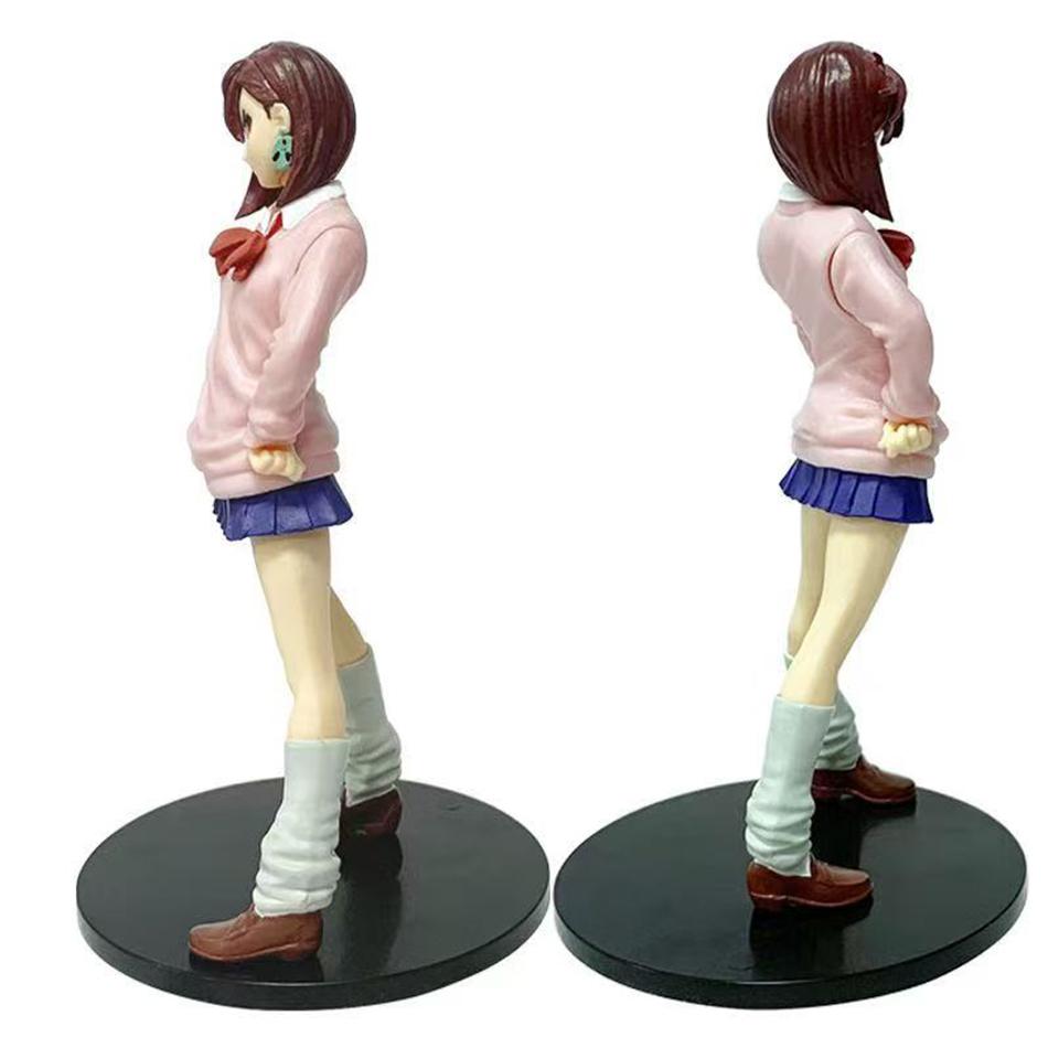 Anime Dandadan Momo Ayase Action Stand Ragazze Figura Modello Bambola PVC Modello Carino e Affascinante Decorazione da Scrivania Giocattolo da Collezione Regalo per Compleanno Ragazze