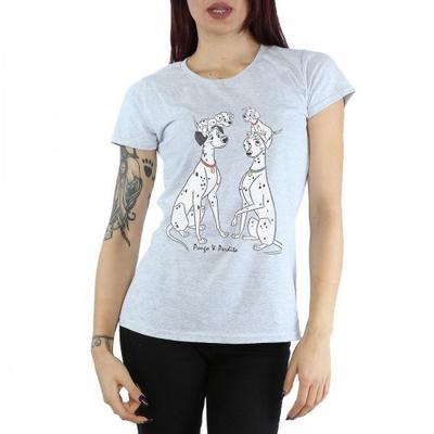 Womens/Ladies Pongo And Perdita Heather T-Shirt