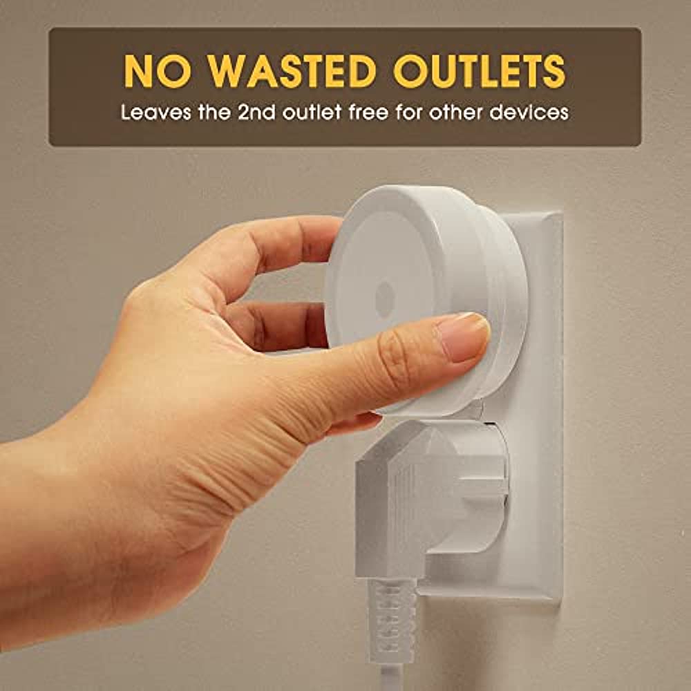 New LED Night Lamp EU US UK Plug Smart Light Control Round Energy-Saving Bedside Wall Lights for Home Hallway Pathway Hot Sales