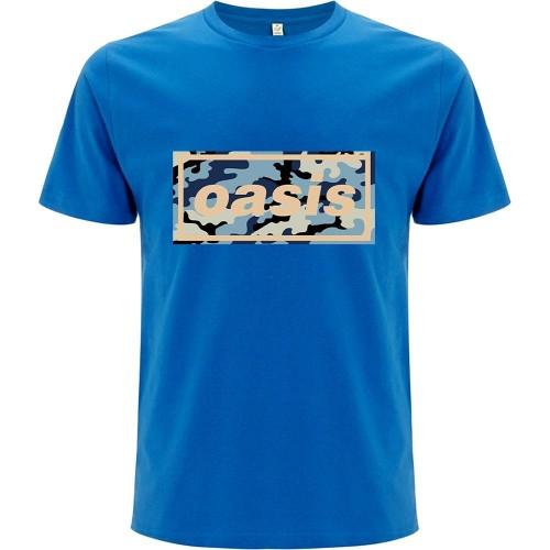 Oasis Unisex Adult Camo Logo T-Shirt