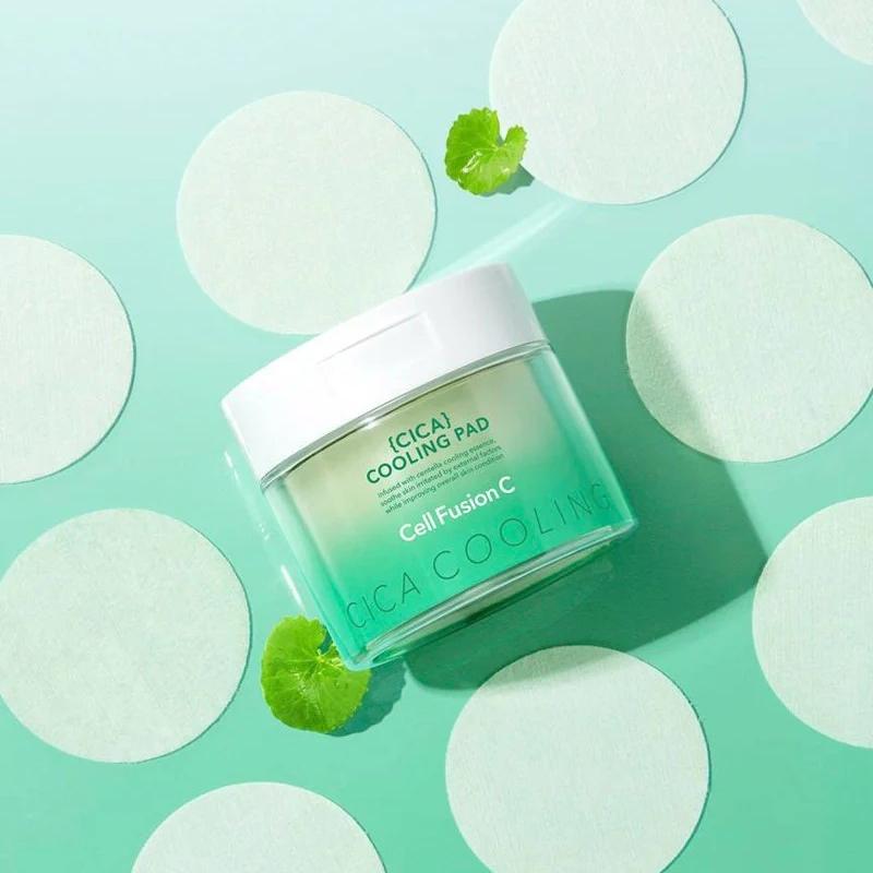Cell Fusion C Cica vėsinantys padeliai 70 vnt./6,08 fl.oz.