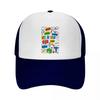 Playful Nephrology Terms Medical Doo Mesh Baseball Cap Casual Hat Outdoor  For Womens Unisex FeUnisex