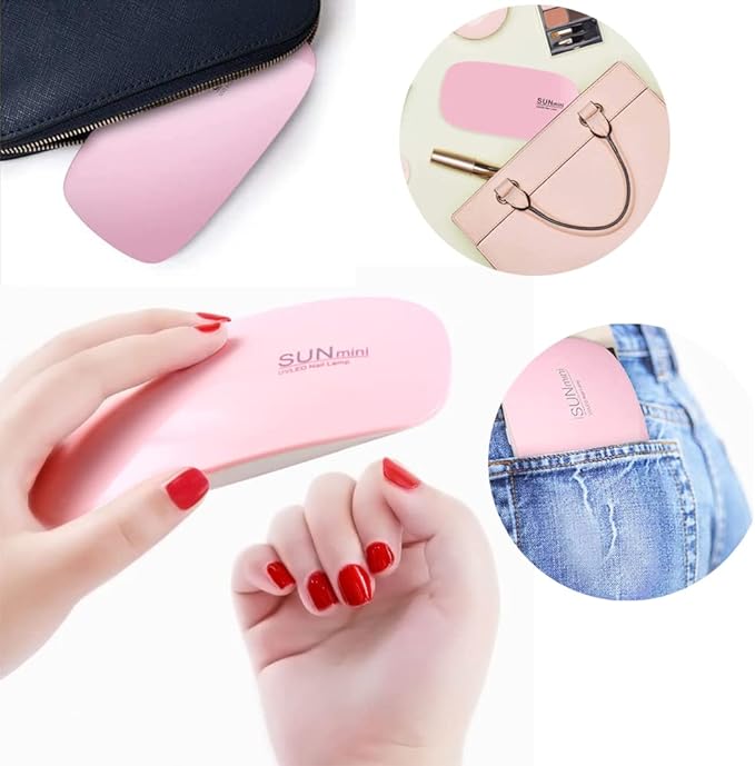 Mini Mouse Lamp Nail Polish UV Phototherapy Machine