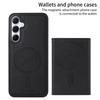 For Samsung Galaxy A55 5G Magnetic Case BETOPNICE Leather Phone Cover Kickstand with Detachable Card Bag
