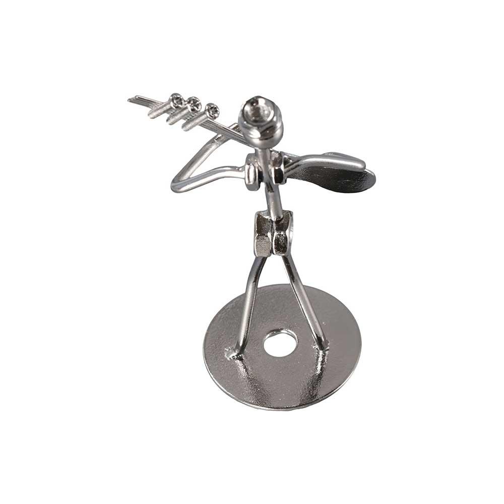 Decoration Home Decor Figurine Ornament Crafts Statue Music Man Figurine Band Sculpture Music Band